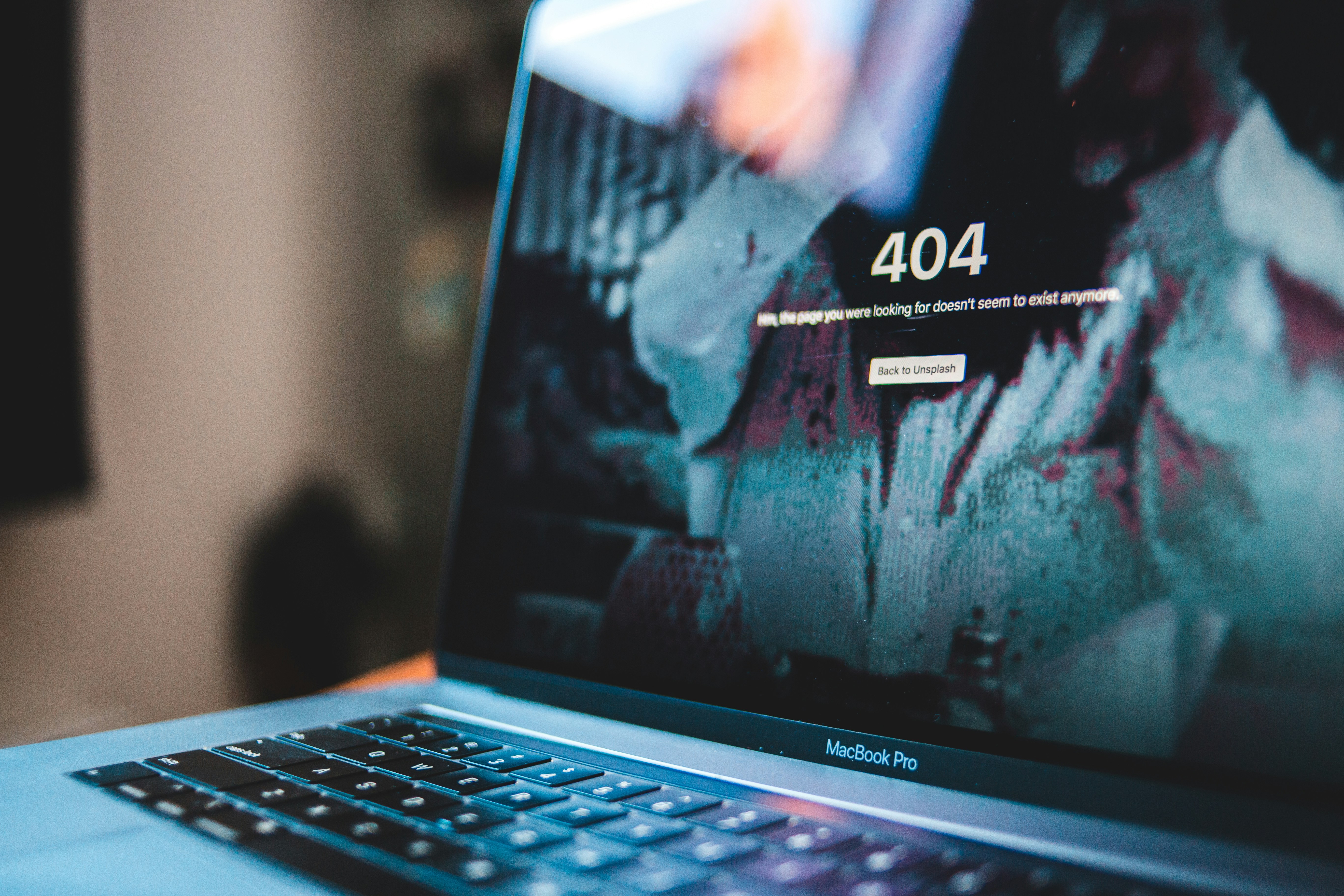 404 error on computer screen